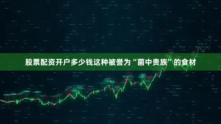 股票配资开户多少钱这种被誉为“菌中贵族”的食材